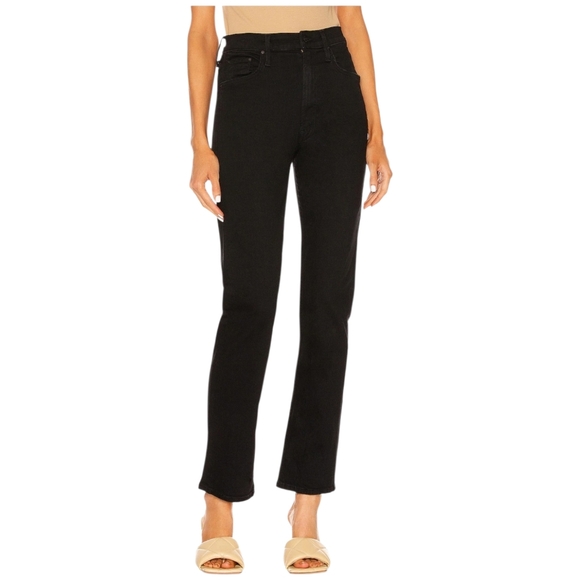 Mother The High Waisted Rider Skimp Jeans In Not Guilty - Picture 3 of 14